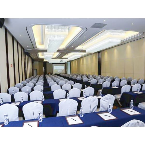 Movable Partition Wall with STC Rating 42-56dB 6061-T6 Aluminum Frame and Q235 Steel Core for Office and Hotel