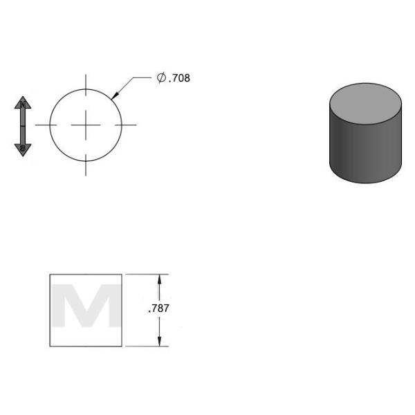 Магниты двери шкафчика штанги, подгонянные магниты Н52 цилиндра неодимия