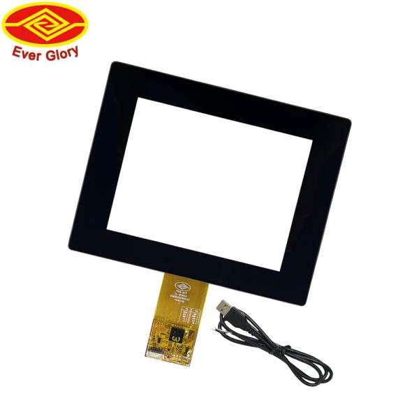 5.7 Inch Waterproof Capacitive LCD Touch Screen Multitouch For Kiosk Coffee Table