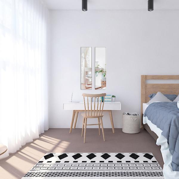 Зеркало установленное стеной Frameless макияжа 3mm толщиной во всю длину для живущей комнаты