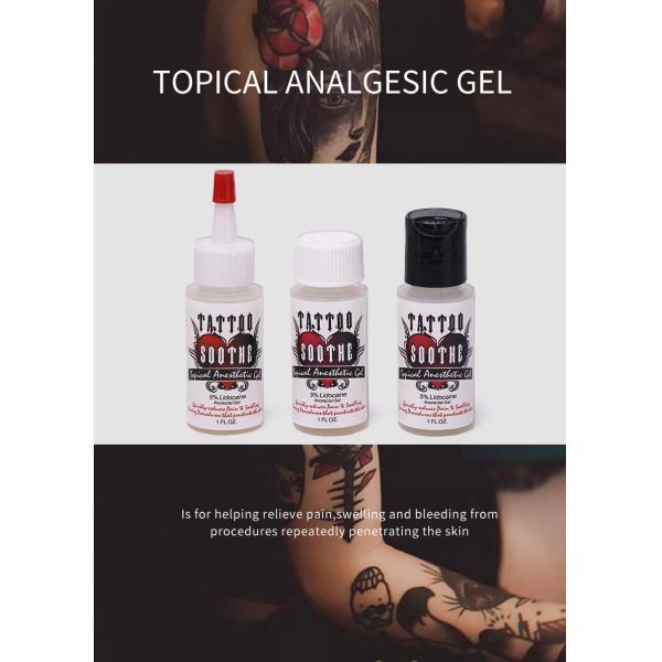 30g Bottle Soothe01 Numbing Gel Anesthetic Pain Relief for Tattoo and Permanent Makeup