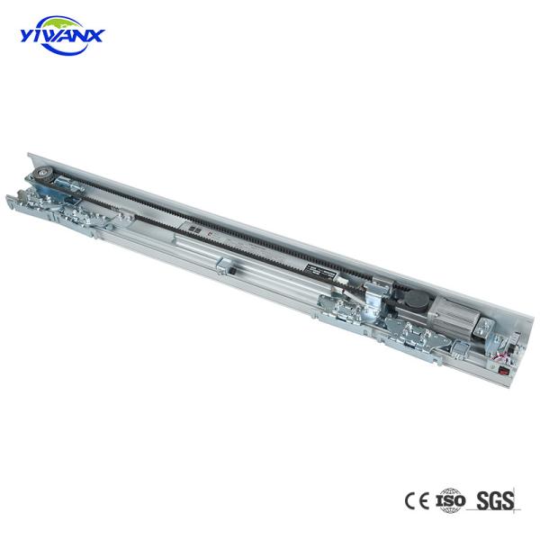 biparting Commercial Glass Automatic Sliding Door System with 4.2m alminium track