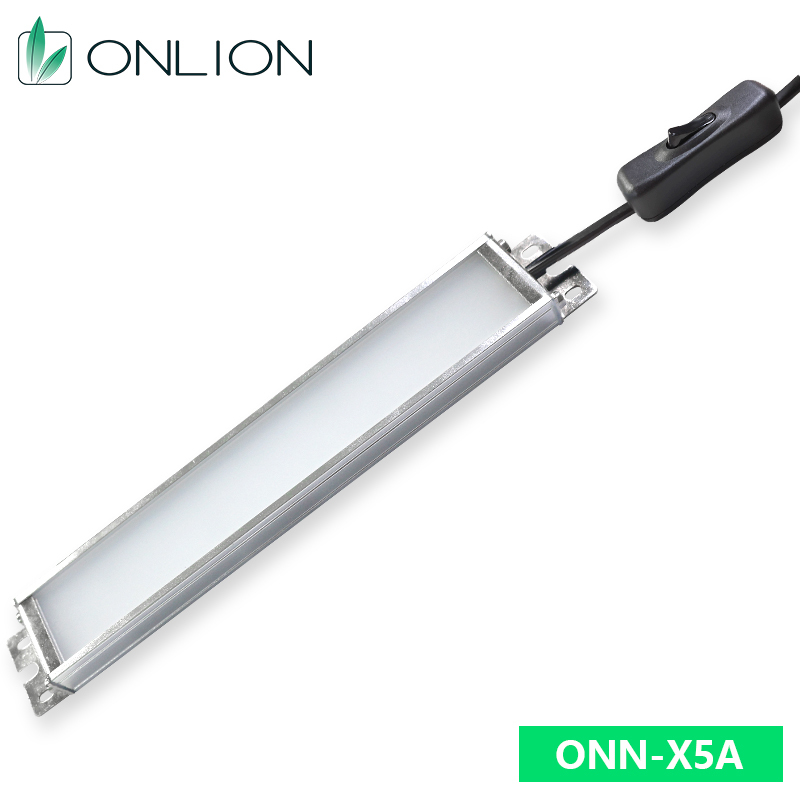 ONN X5A DC24V Aluminium LED Machine Work Light With Switch For Workbench Cabinet