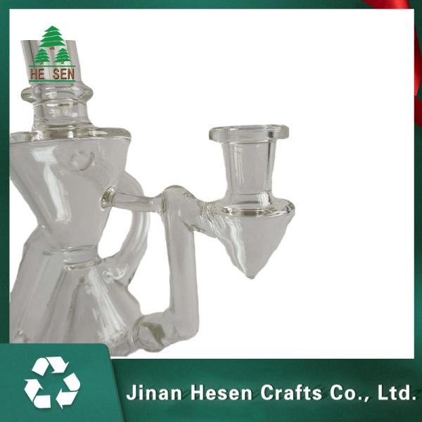Mini Creative Borosilicate Glass Bong Hookah Filter