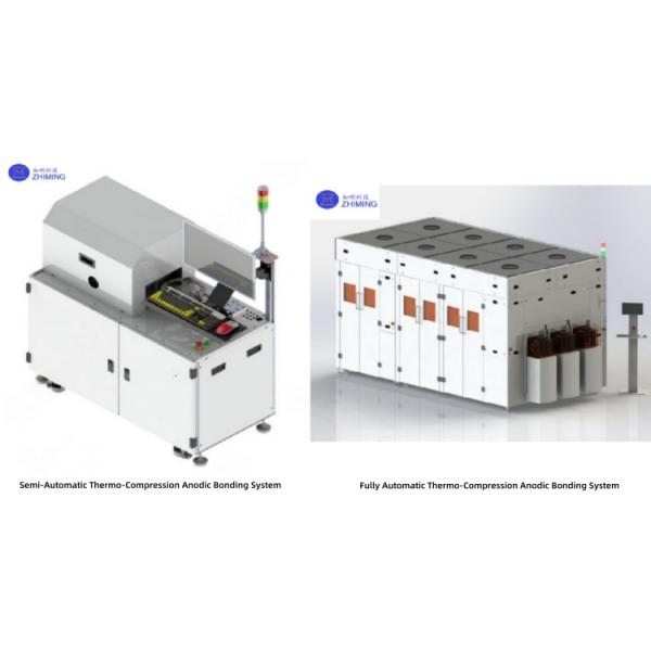 Equipo de unión anódica de termodinámica de compresión Presión térmica de unión Si Cu Al-Ge Material 600 ° C 2-8 pulgadas