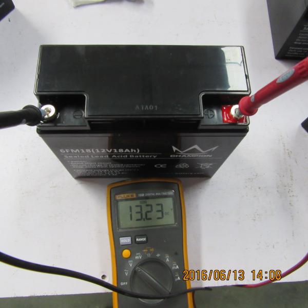 12V 18AH Uninterruptible Power Supply Battery , Lead Acid Storage Battery