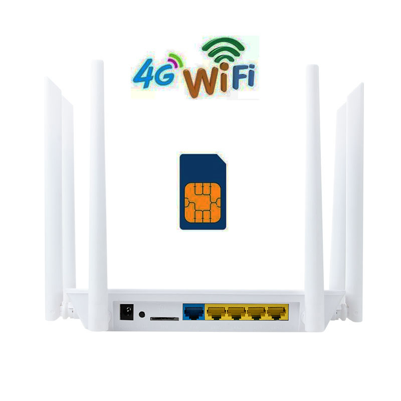 CPE интернета двойного гигабита маршрутизатора Wifi 4g Lte диапазона AC1200 беспроводной для домашнего сервера VPN
