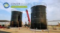 Epoxy Coated Steel Bolted Tanks for Biogas Storage: Safely Stores Produced Biogas