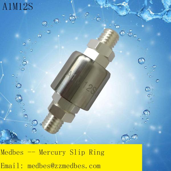 Chinese Manufacturer Mercury Liquid Slip Ring Rotary Connector Conductive Ring A1m