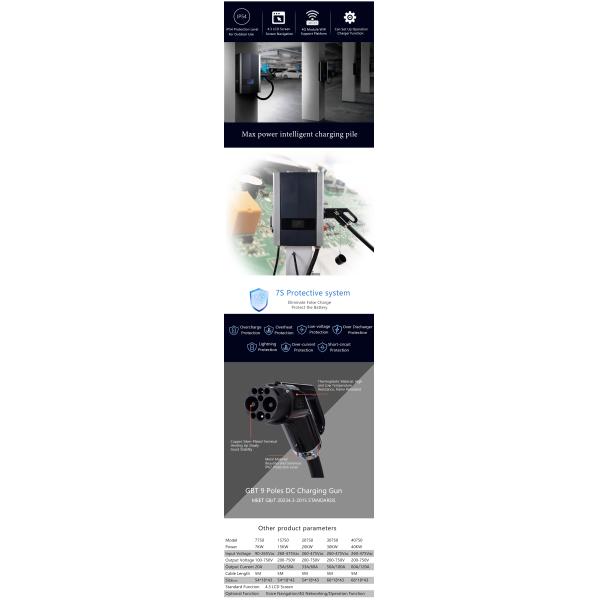 7kw 15kw 20kw Ocpp Type 2 EV Charging Station for Commercial