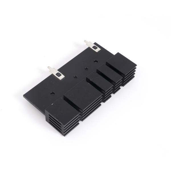 OEM Custom CNC Machining Aluminum Profile Extruded Aluminum Heatsink for Server