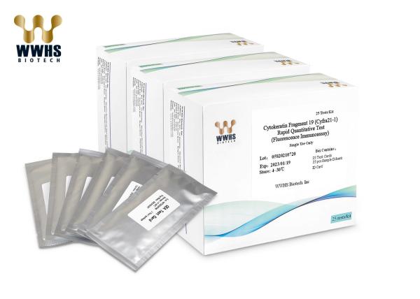 CK19 CYFRA21-1 IVD Rapid Test Kit IFA Colloidal Gold POCT Diagnostic Reagent Cassette
