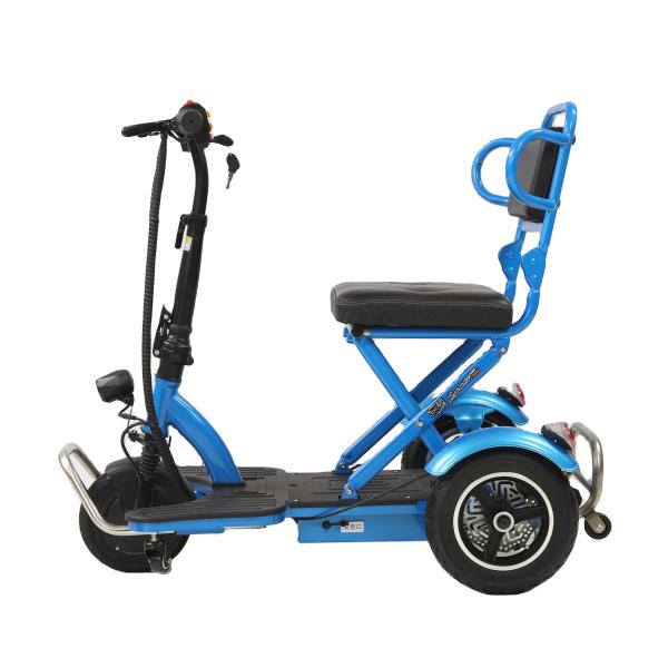 3 Wheels Aluminum Electric Tricycle Cargo Bike 48v 500w 24Inch  20Inch Fat Tire