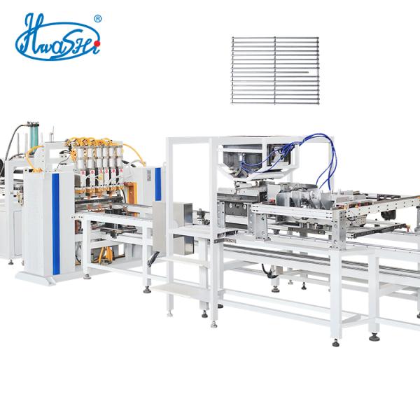 HWASHI Automatic Wire Mesh Panel Cage Welding Making Machine