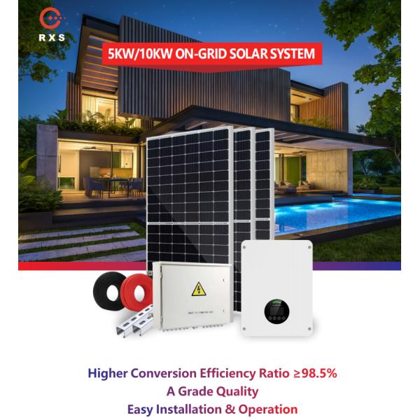 OEM 10KW дома на солнечной системе решетки с солнечной панелью солнечных батарей инвертора 400w Mono