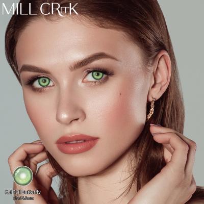 8.5mm Base Curve Prescription Circle Lenses Millcreek Lenses -8.00 To 0.00 Power Range Hydrogel