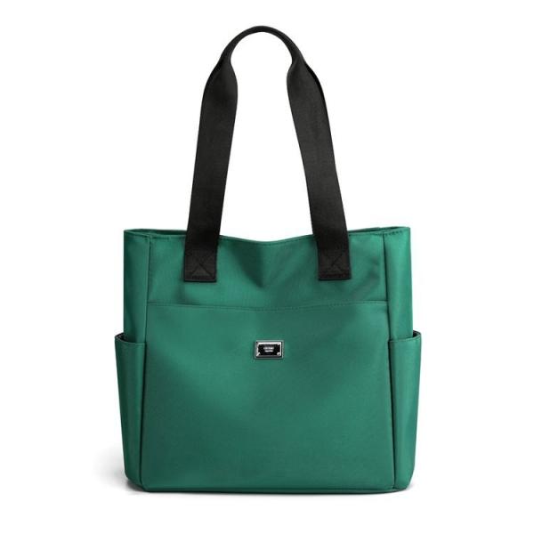 Women'S Waterproof Nylon Tote Bag Custom Logo Ladies Handbags Zipper