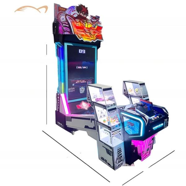 2 Players Interactive Shooting Game Machine With New Color Luminous