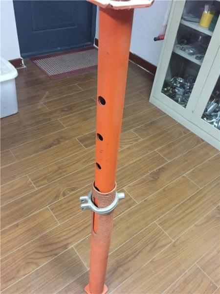 Adjustable Scaffolding Prop Shoring Props , Heavy Duty Adjustable Steel Props