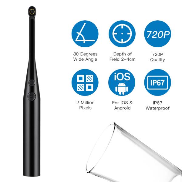 Зубоврачебные польза приведенная дома USB Endoscope камеры 6 цифров Intra устные
