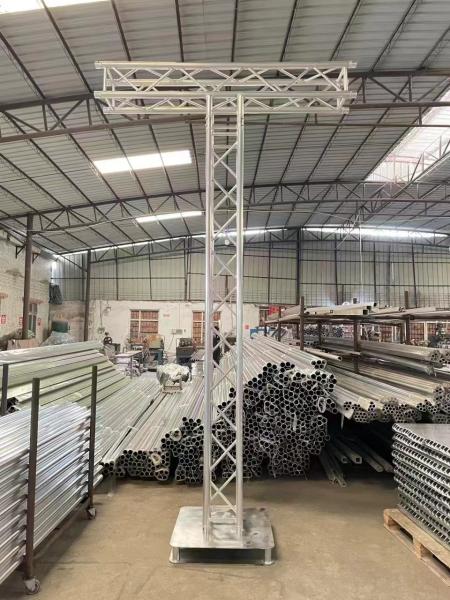 400x400mm Aluminum Stage Truss System , Triangle Lighting Truss For Events Concerts