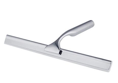 Chromed Stainless Steel Shower Window Squeegee SUS304 Zinc Alloy Glass Wiper