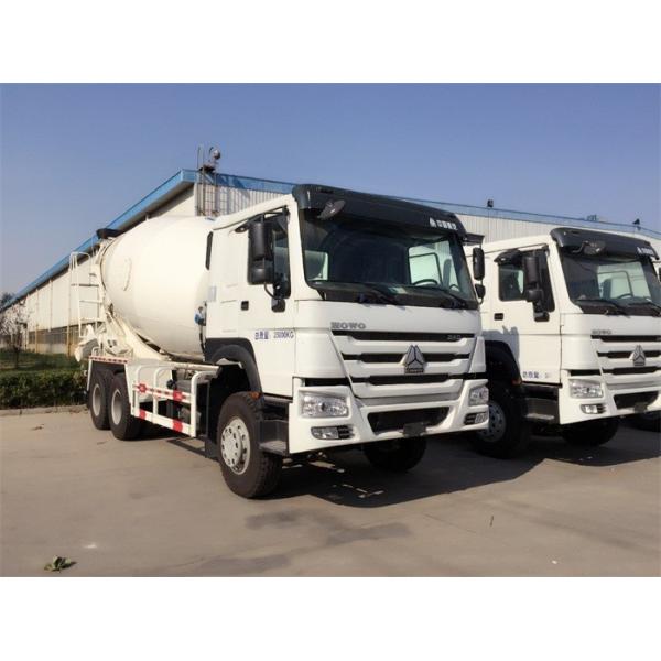 Sinotruk Howo 10m3 / 12 Cubic Meters SINOTRUK Mixer Truck