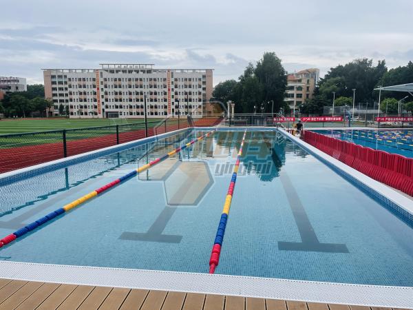 Modular School Learn To Swim Pool Zn-Al-Mg Steel Prefabricated Training Swimming Pool