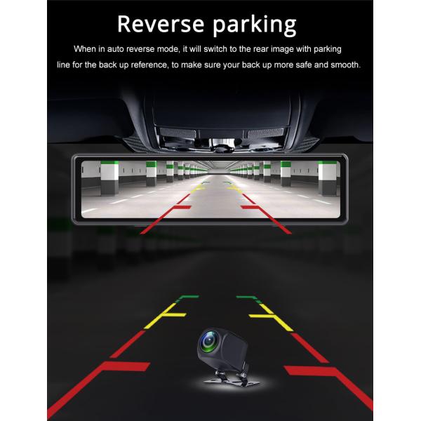 Rearview Mirror Customize Carplay Dashboard Car Play Bluetooth DVR 2.5K 1440P