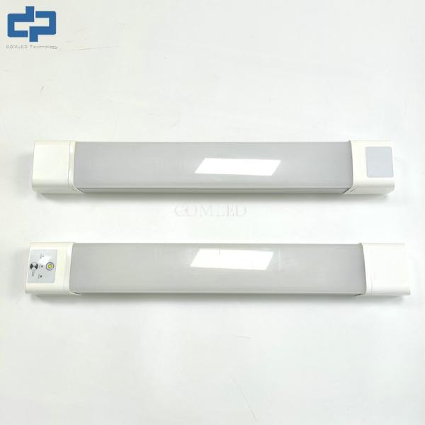 Luminaire régulier industriel d'urgence à LED robuste 1200mm 36W Éclairage LED pour entrepôt, parking, capteur, gradation, lumière LED étanche à la vapeur