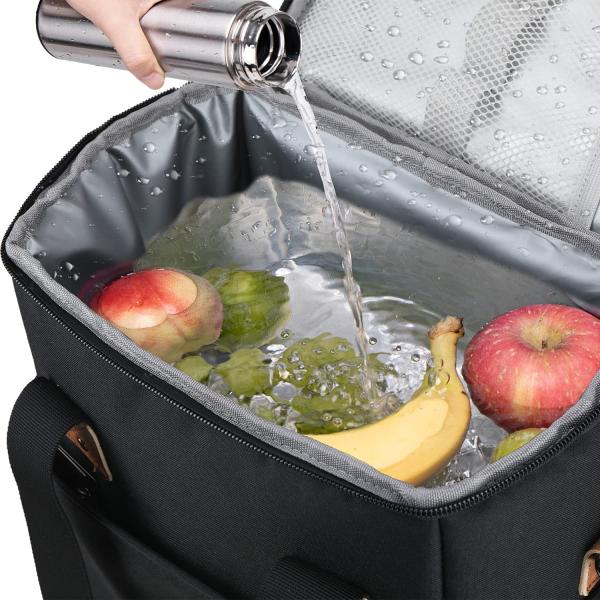 Oxford Insulated Backpack Cooler Bag Bottle Beer Wine Cooler Backpack 10X6X13