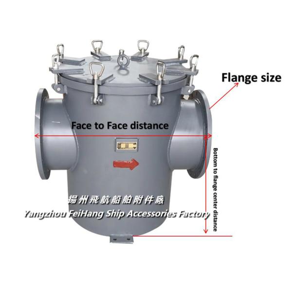 MARINE WATER FILTER-SINGLE WATER FILTER-SUCTION COARSE WATER FILTER-MARINE SEA WATER FILTER