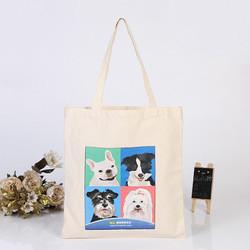A lona dobrável do ODM Eco ensaca a lona Tote Shopper Bag do algodão