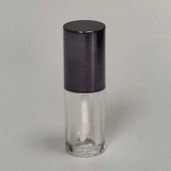 JL-LG102 PETG Round Empty Metal Personalised Lip Gloss Tubes 3.4ml Cosmetic Packaging