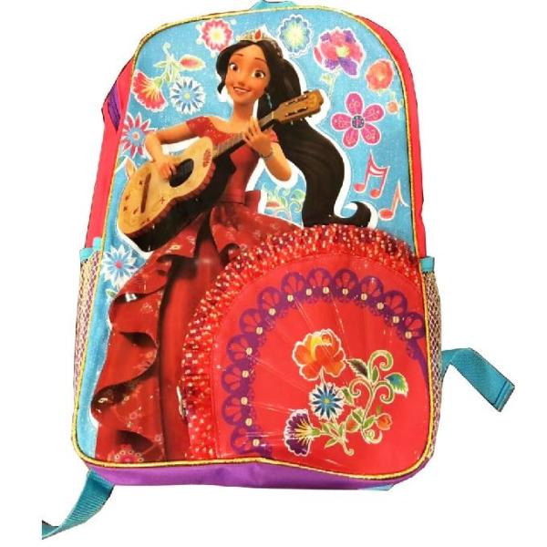 trouxa colorida para meninas, grande capacidade do saco de escola primária de 24x10x30cm