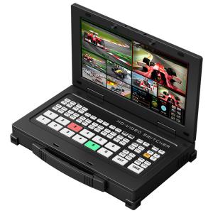 ATEM Mini HD Video Switcher com entrada HDMI para streaming ao vivo e funções