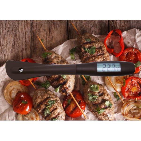 Silicone Spatula 43 * 250mm Chocolate Candy Digital Food Thermometer