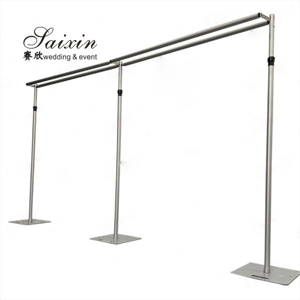 SX-390 Wholesale 3m*6m strong portable wedding stag decoration backdrop drape pipe stands