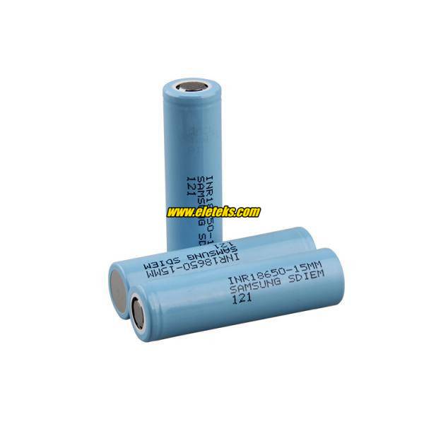 genuine original rechargeable 3.7V 18650 Samsung 15M li-ion battery cells 1500mah Samsung INR18650-15MM battery