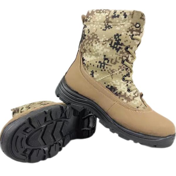 Mens Camouflage Military Training Boots Waterproof Breathable