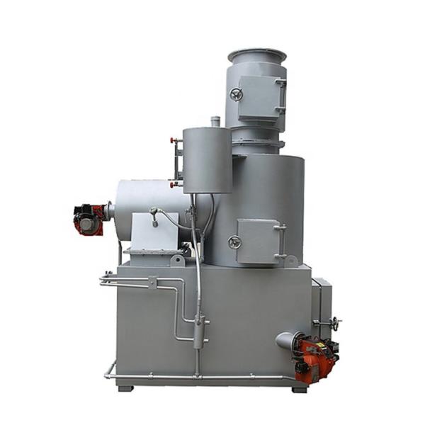 2300 kg Peso 10-500 kg/h Incinerador sem fumo para máquinas de eliminação de resíduos hospitalares