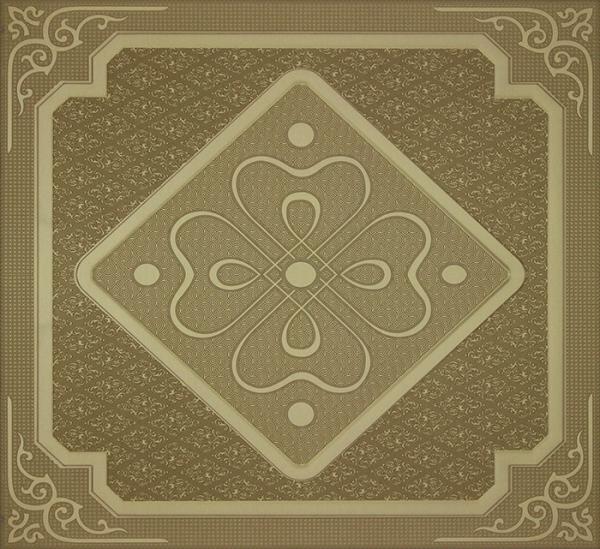 O rolo revestiu o teto artístico estereofónico/painel residencial 300mm x 450mm de Decorational