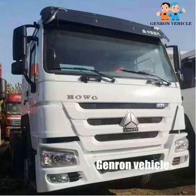 Caminhão principal do reboque da transmissão manual 375HP HOWO 45t