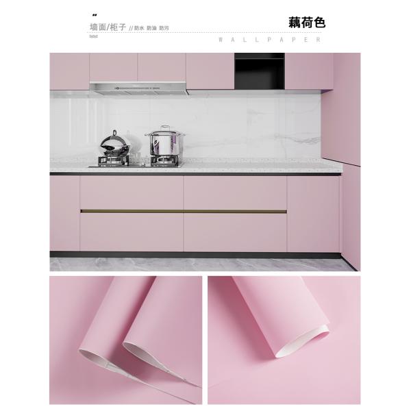 Easy DIY Installation Oil Proof Wallpaper Sticker for Entertainment Furniture Decoration