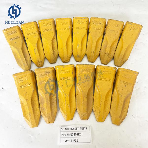 U3202RC Bucket Teeth for Construction Machinery Excavator Spare Parts Rock Bucket Tooth Set