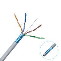 4 pares descobrem CAT5E protegido ftp de cobre Lan Cable 1000ft