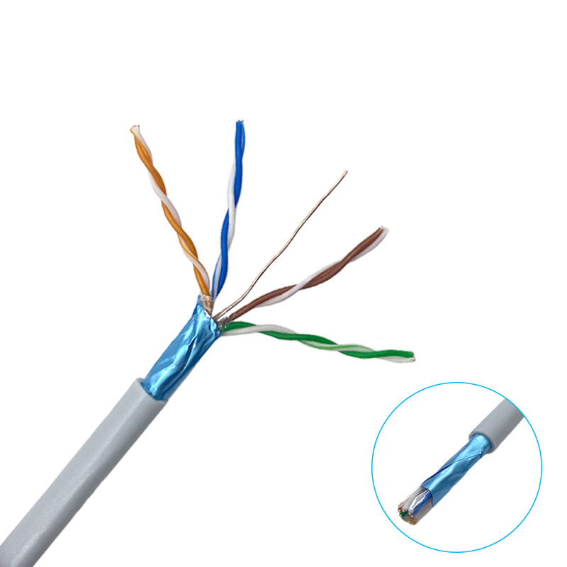 FTP меди 4 пары обнаженный защищал кабель Lan 1000ft CAT5E