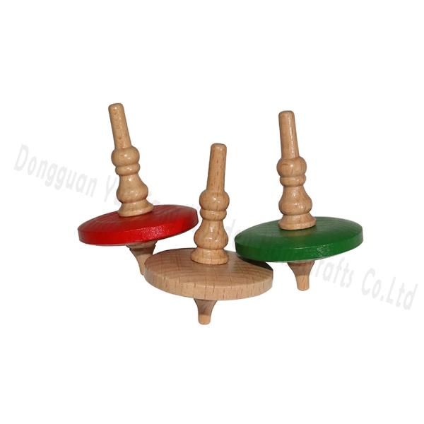 Custom Wooden Spinning Tops Set - Montessori Toy for Kids & Adults