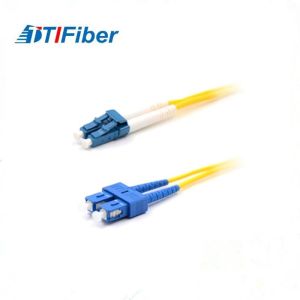 24 гибкого провода LC волокна ядров 1M двухшпиндельных к ногам разветвителя SC 2.0mm