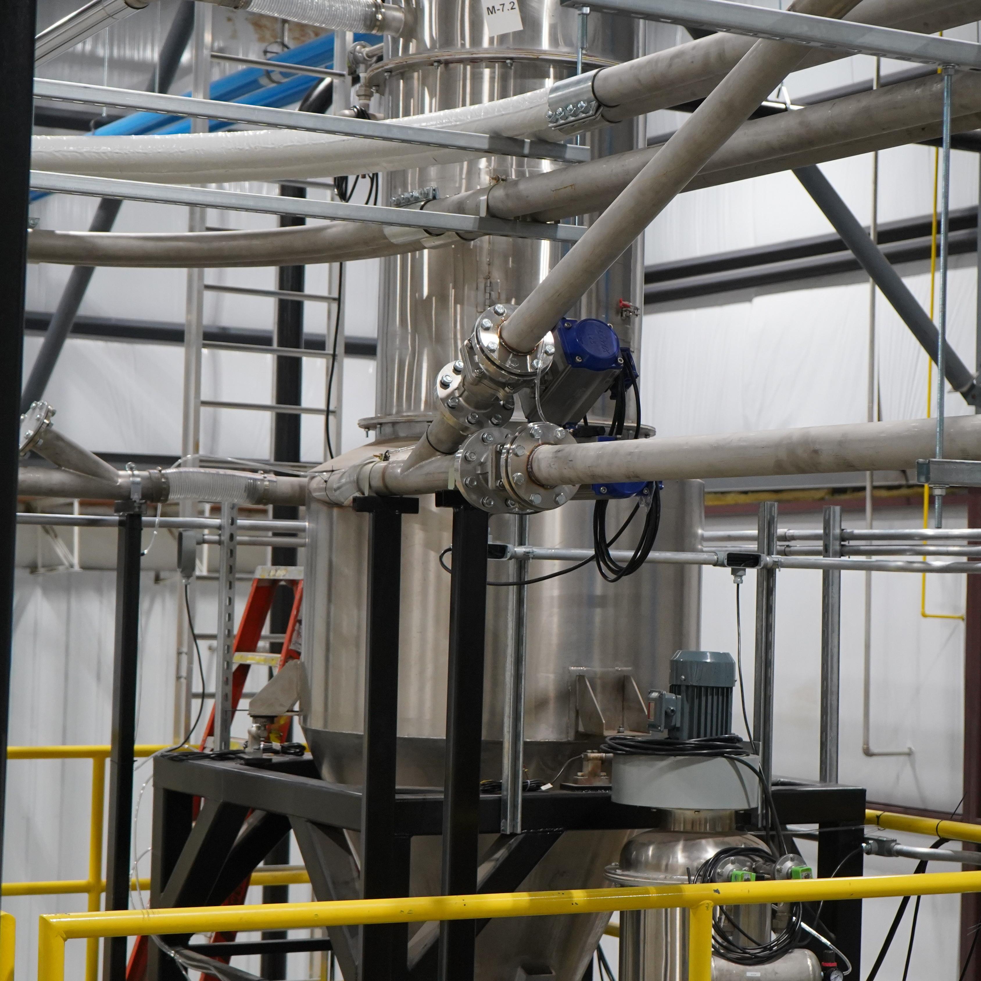 Advanced Automatic Feeding & Weighing System 3000kg/h for PVC Powder Granules and Plastic Compound Production OEM Factory